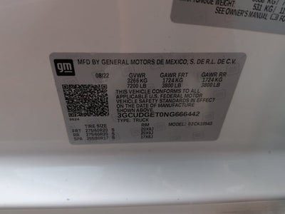 2022 Chevrolet Silverado 1500 LTZ