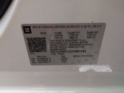 2018 GMC Sierra 1500 SLT