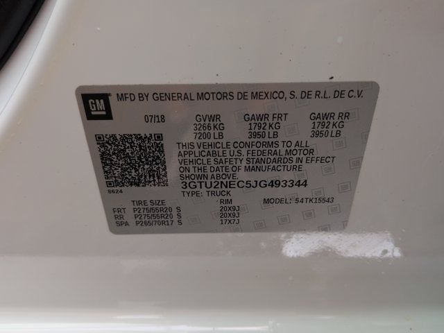 2018 GMC Sierra 1500 SLT