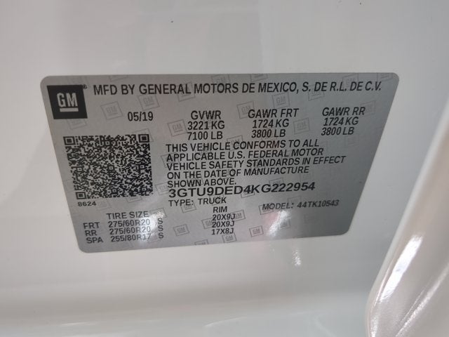 2019 GMC Sierra 1500 SLT