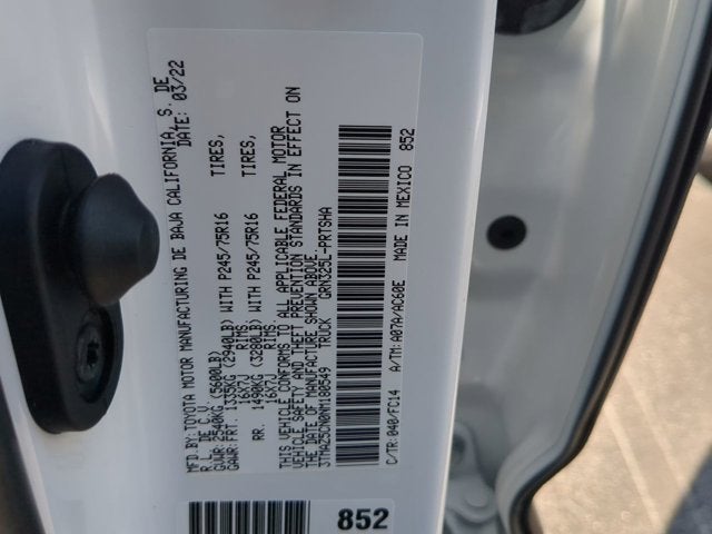 2022 Toyota Tacoma SR5