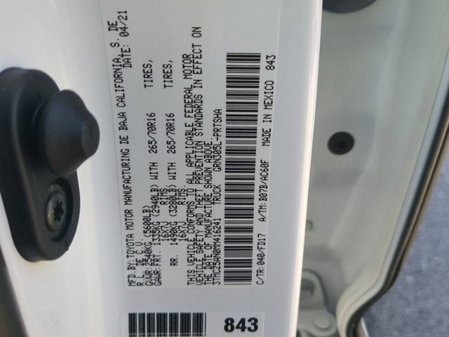 2021 Toyota Tacoma TRD Off Road