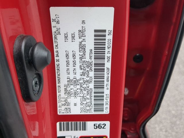 2017 Toyota Tacoma TRD Sport