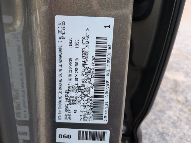 2025 Toyota Tacoma Hybrid Trailhunter Hybrid