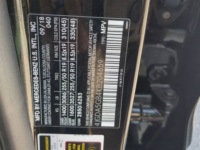 2019 Mercedes-Benz GLE 400 GLE 400