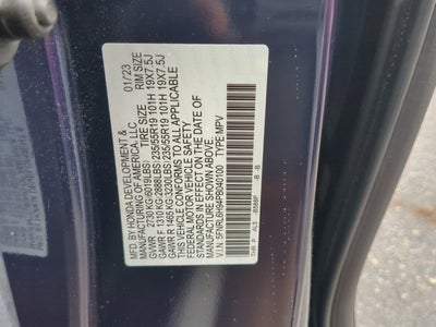 2023 Honda Odyssey Elite