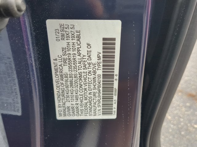 2023 Honda Odyssey Elite
