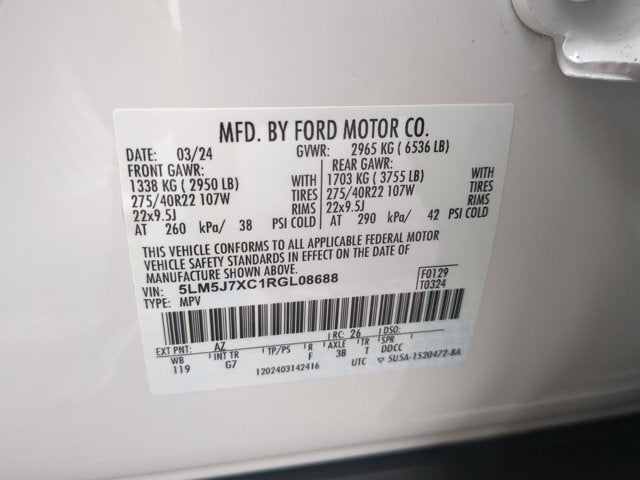 2024 Lincoln Aviator Reserve