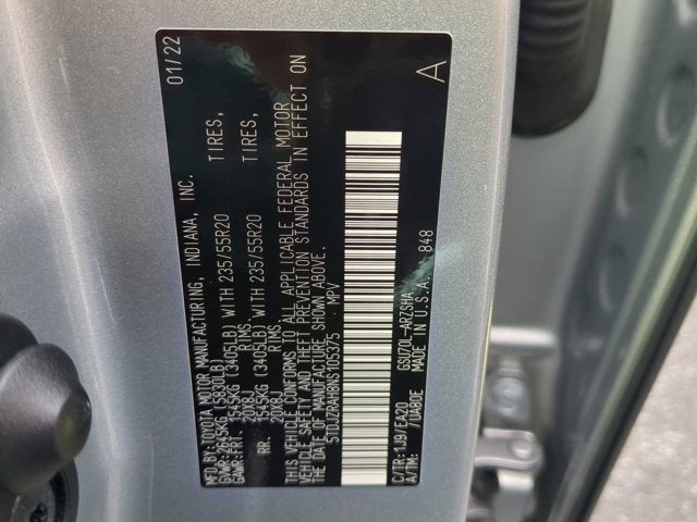 2022 Toyota Highlander XSE