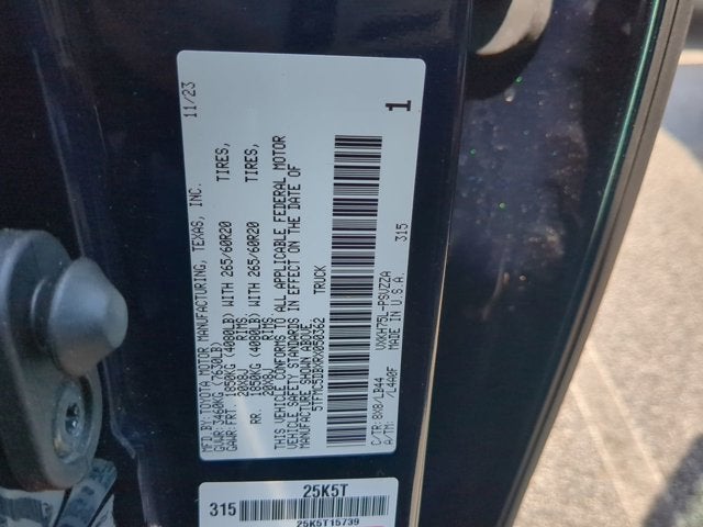 2024 Toyota Tundra Hybrid 1794 Edition Hybrid