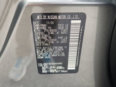 2025 Nissan Armada PRO-4X