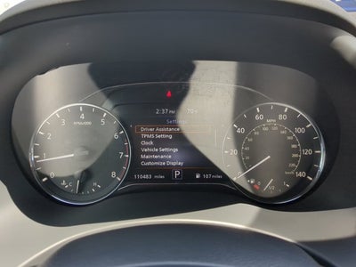 2022 INFINITI QX80 SENSORY