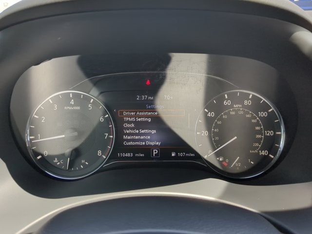 2022 INFINITI QX80 SENSORY