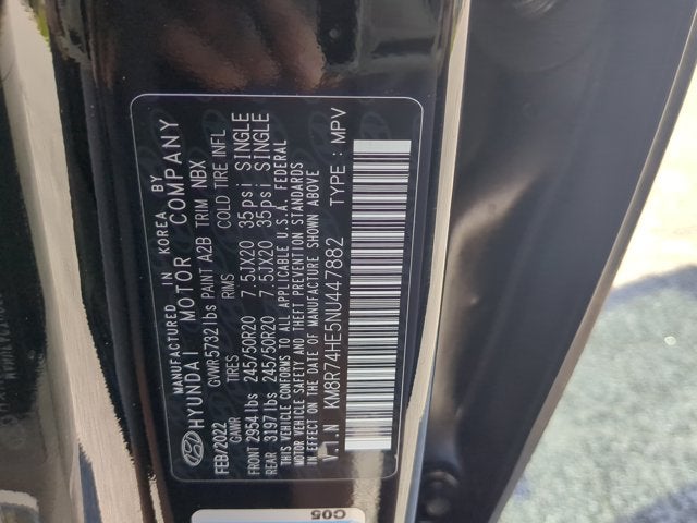 2022 Hyundai Palisade Calligraphy