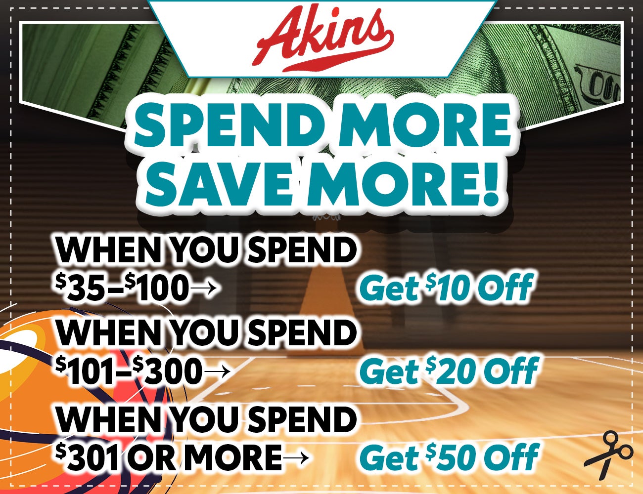 Spend More, Save More!