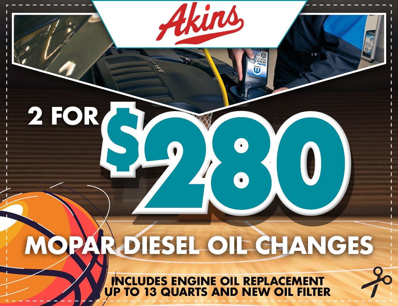 Mopar Diesel Oil Changes