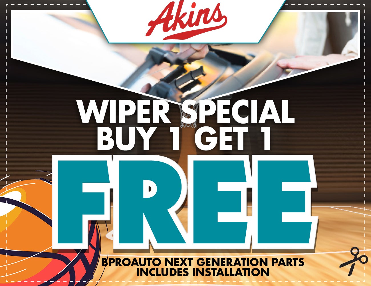 Wiper Special
Buy 1 Get 1 FREE