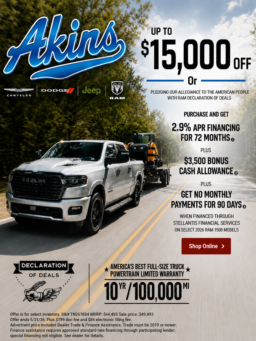 2026 RAM 1500 Big Horn